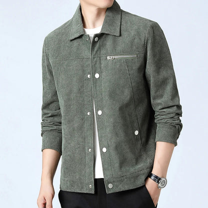 Carlsbad Corduroy Button Jacket