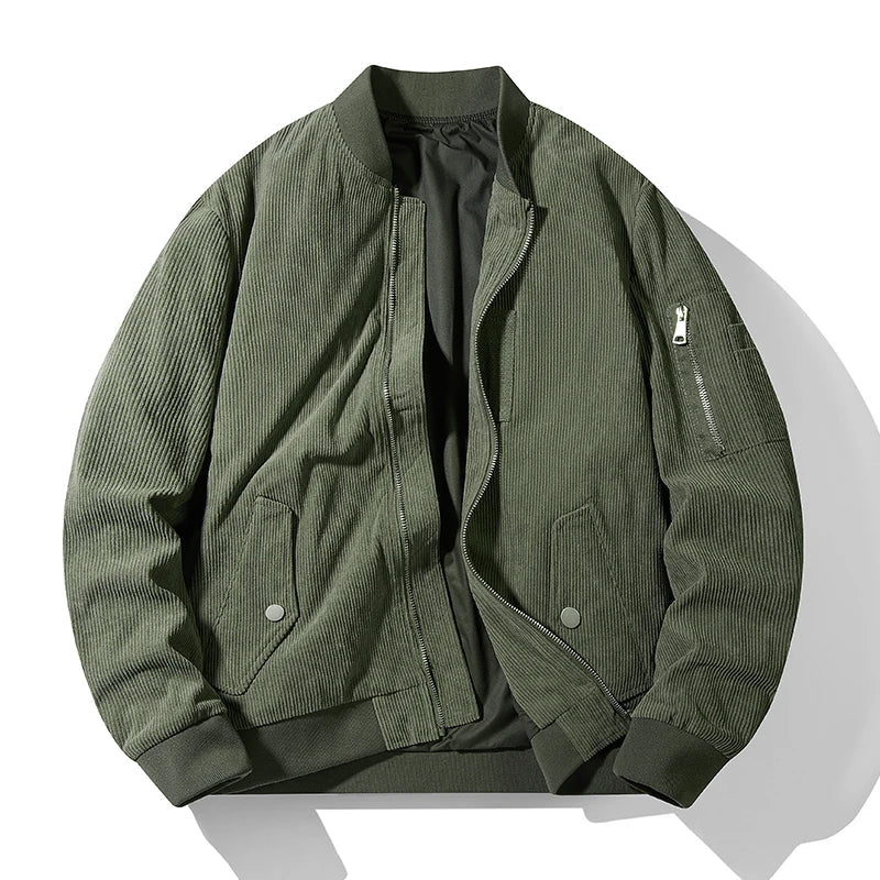 Carlsbad Corduroy Bomber Jacket