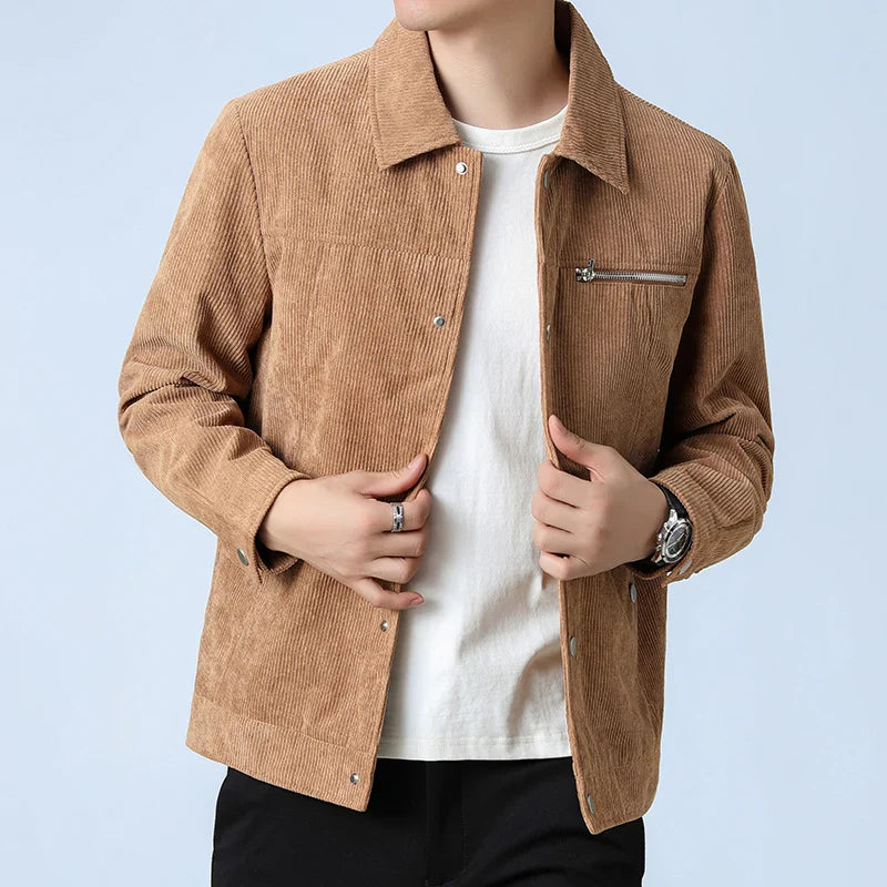 Carlsbad Corduroy Button Jacket