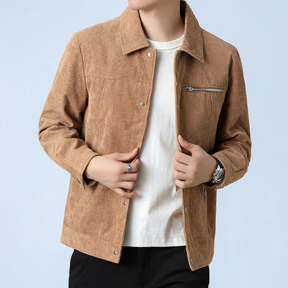 Carlsbad Corduroy Button Jacket