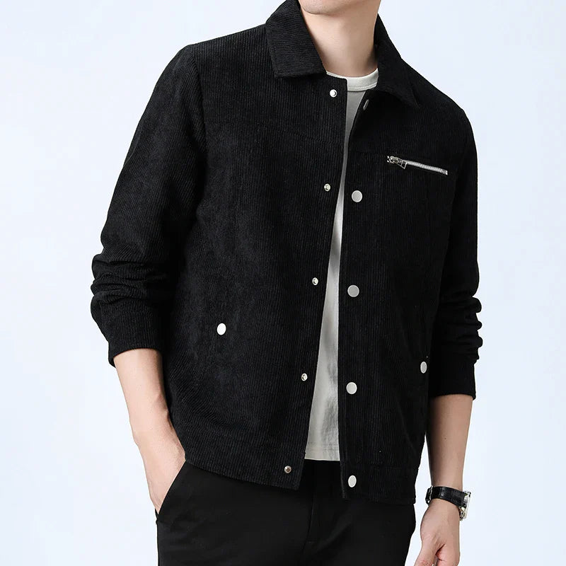 Carlsbad Corduroy Button Jacket