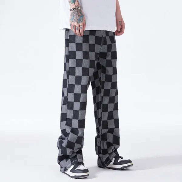 Cayuga Checkered Jeans